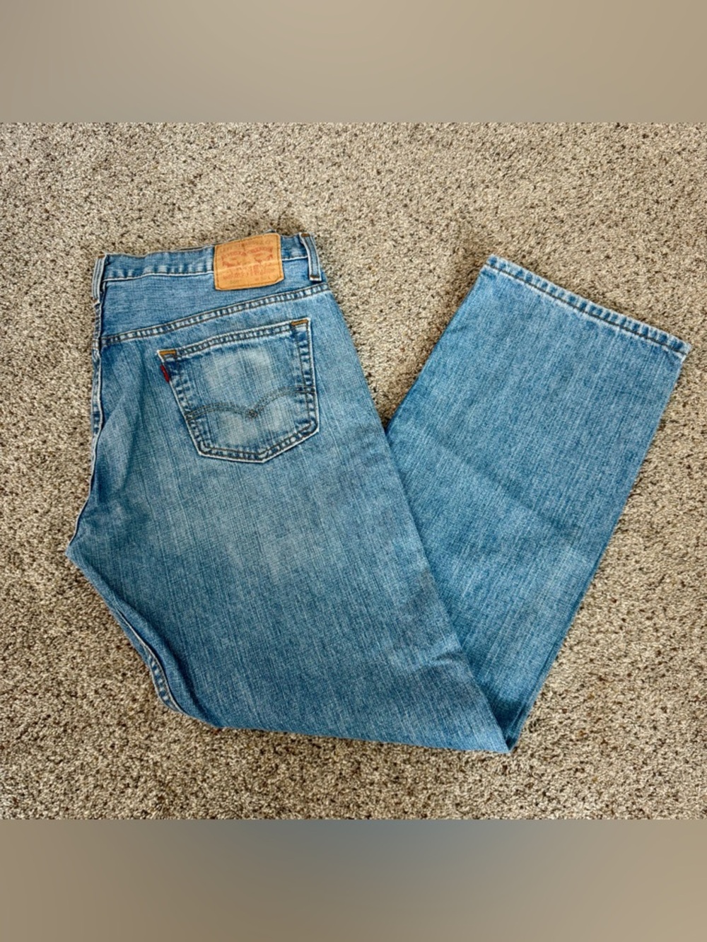 Levi's Straight Leg Men's Light Blue Denim Jeans